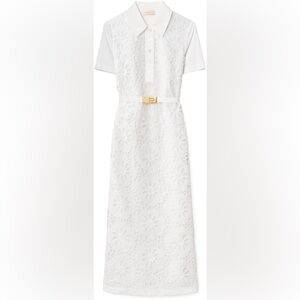Tory Burch Lace Polo Dress